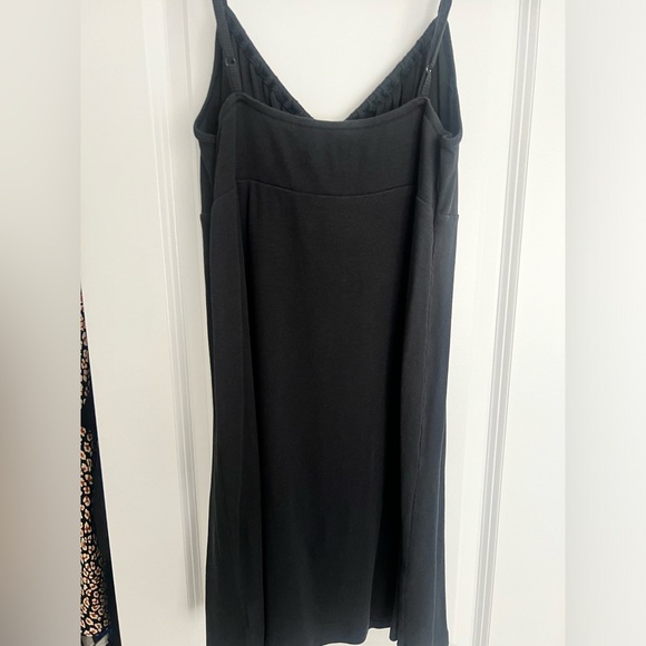 American Eagle Black Ribbed Mini Dress - Picture 4 of 4